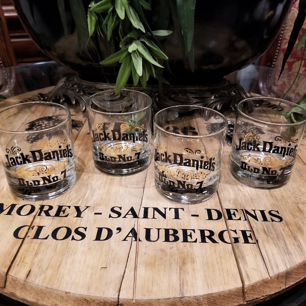 JACK DANIELS Whiskey Bar Glass Set